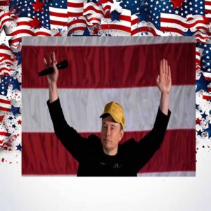 Elon Musk Vote Trump MAGA Gold Hat