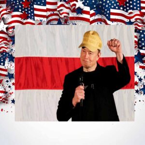Elon Musk Vote Trump MAGA Gold Hat