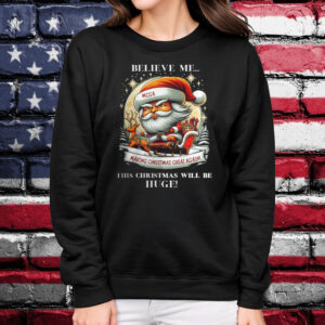 Funny Christmas T Shirt Make Christmas Great Again