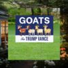 Goats For Trump Vance Lawn Yard Sign