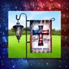 God Bless America Trump 2024 Garden Flag