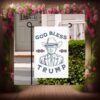 God Bless Trump Flag