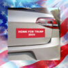Honk For Donald Trump 2024 Car Magnet - Support Trump Election Magnet