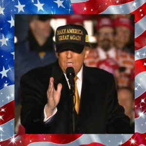 Hot Trump black gold MAGA Hat