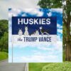 Huskies For Trump Vance 2024 Flag