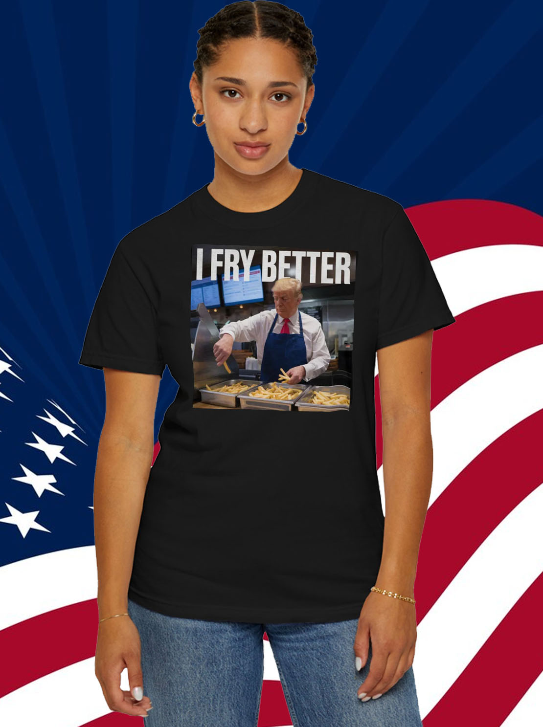 I Fry Better Trump 2024 Shirt
