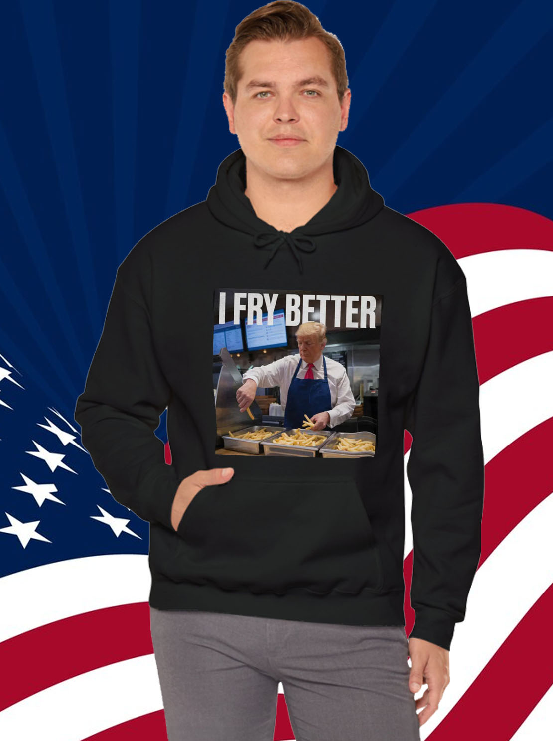 I Fry Better Trump 2024 Shirt