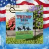 I Vote Trump Flag Yard Sign