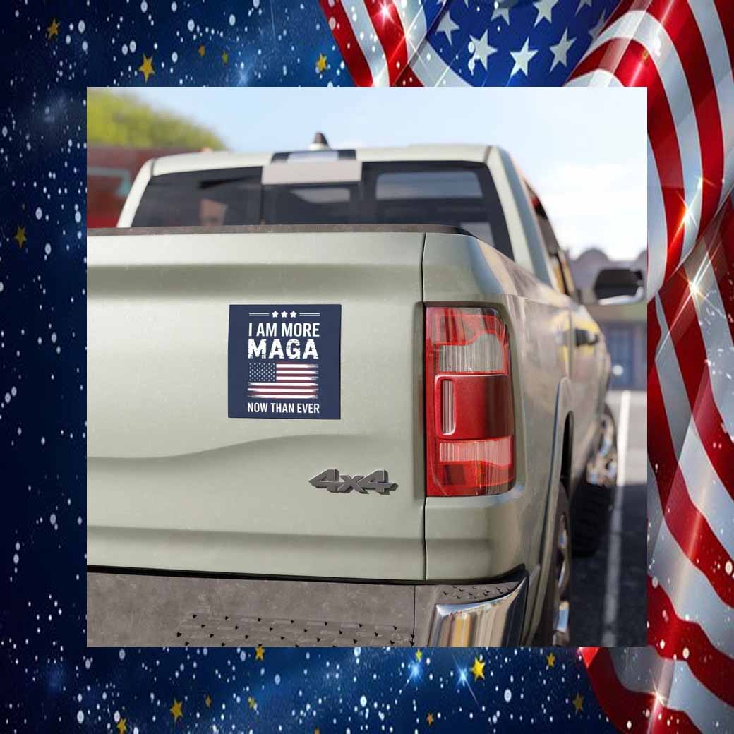 I'm More MAGA Now Than Ever 2024 Car Magnet