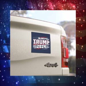In My Trump Era 2024 Car Magnet