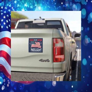 Jesus Is My Savior Trump Is My President 24' Car Magnet
