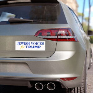 Jewish Voices For Trump Car Magnet