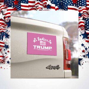 Ladies for Trump Car Magnet