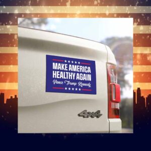 MAHA Make America Healthy Again Trump Vance Kennedy Car Magnet