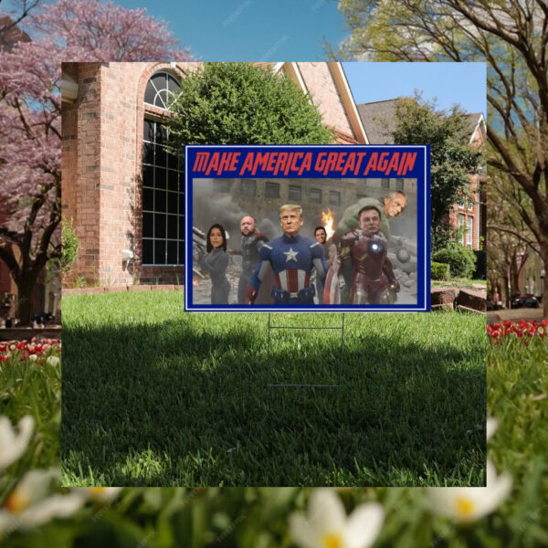 Make America Great Again Yard Sign