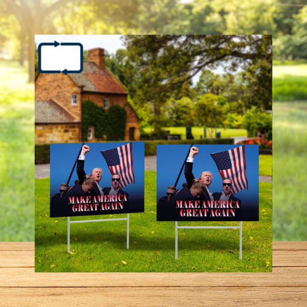 Make America Great Again Yard Sign, Donald Trump Sign