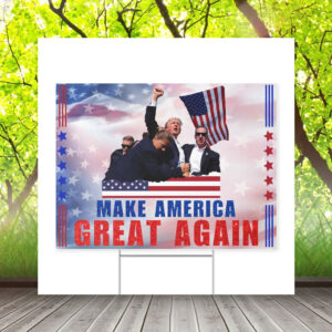 Make America Great Again Yard Sign, Trump Vance Kennedy Sign, Election 2024, Political Lawn Sign, Patriotic, Vote For Republicans, President