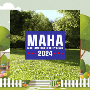 Make America Healthy Again Yard Sign 2024 , Vance Trump Kennedy Sign