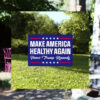 Make America Healthy Again Yard Sign, Vance Trump Kennedy Sign Political Lawn Signs