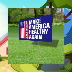 Make America Healthy Again Yard Sign, Vance Trump Kennedy Sign, Republican Garden Sign, Election 2024, Political Lawn Sign