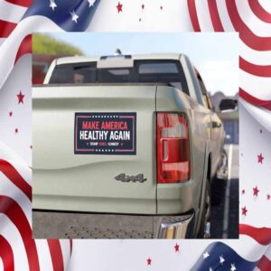 Make America healthy Again Trump Vance Kennedy Car Magnet