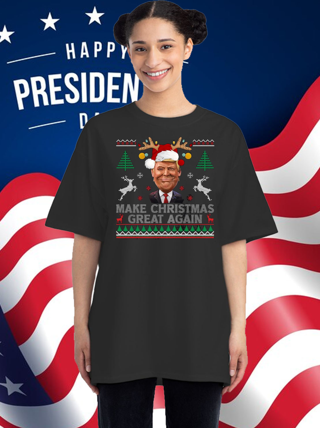 Make Christmas Great Again 2024 T-Shirts