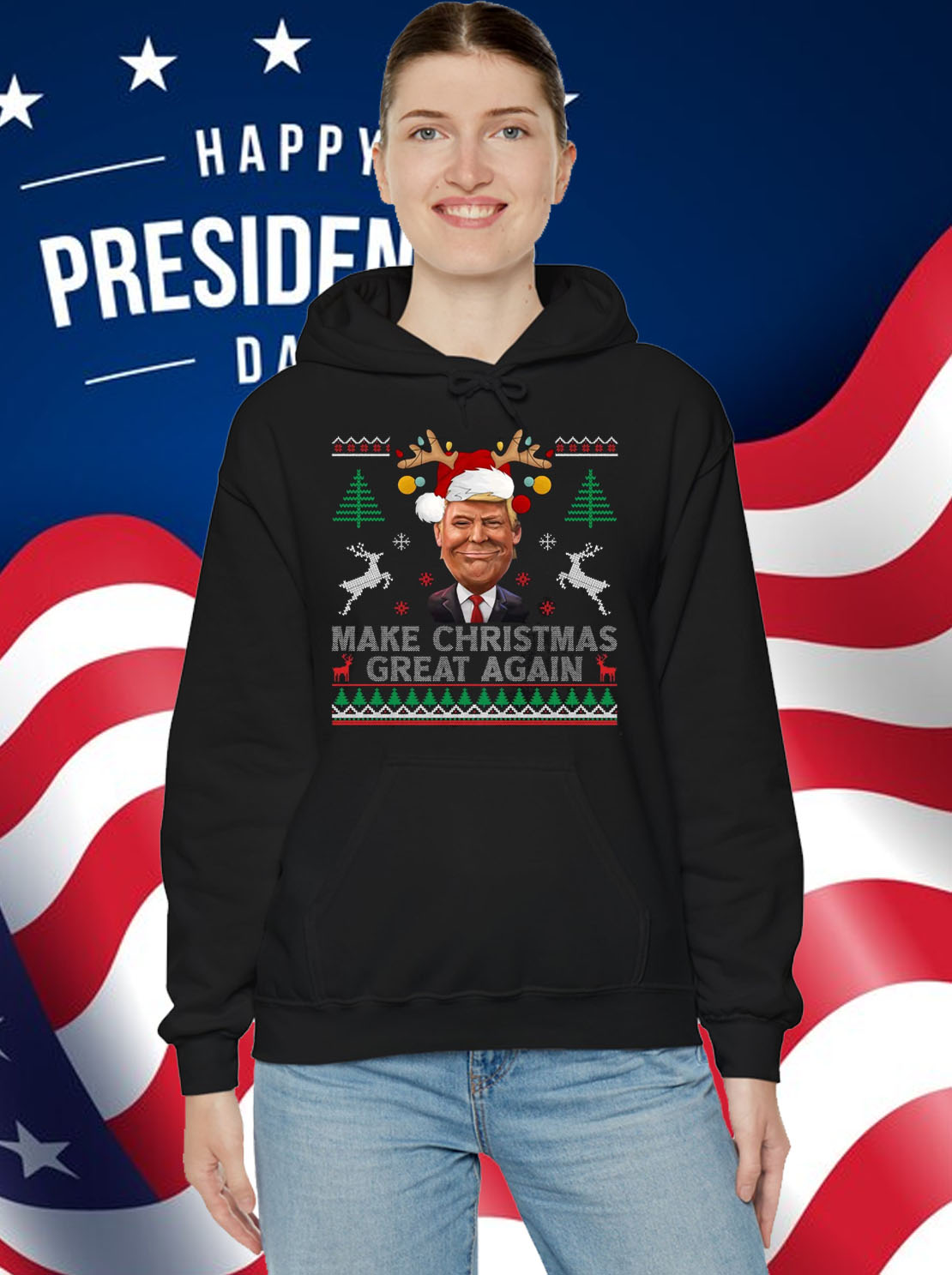 Make Christmas Great Again 2024 T-Shirts