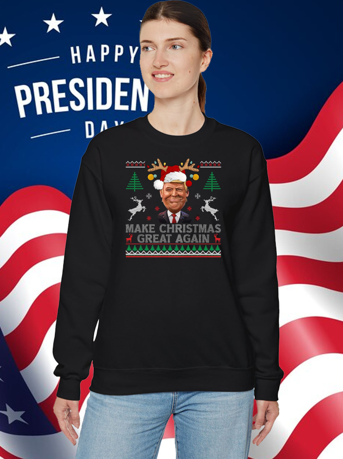 Make Christmas Great Again 2024 T-Shirts