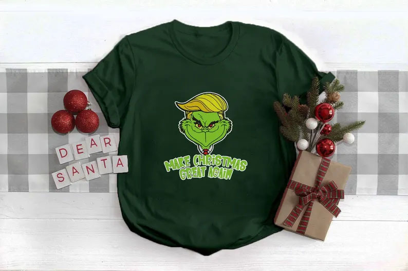 Make Christmas Great Again, Christmas Shirt, Trump Shirt