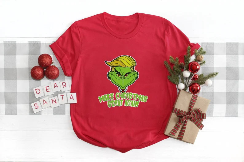 Make Christmas Great Again, Christmas Shirt, Trump Shirt