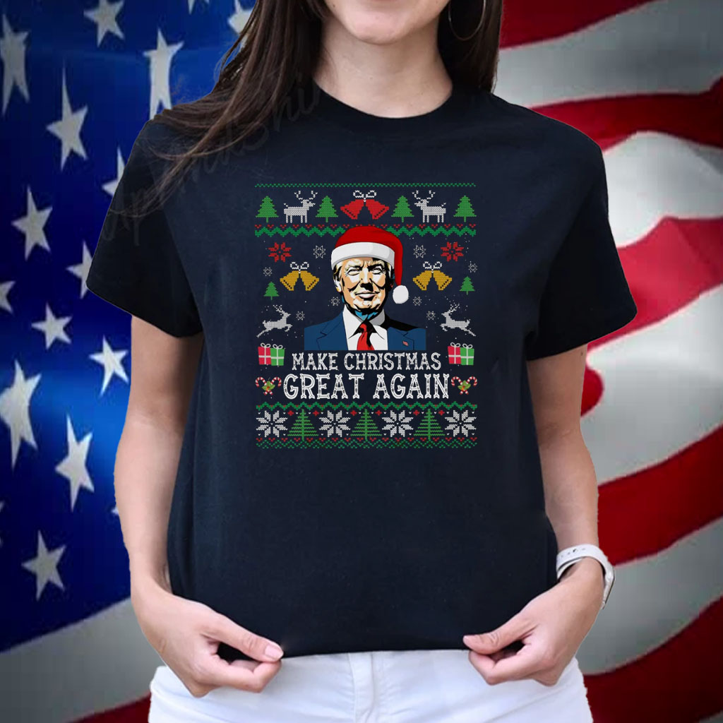 Make Christmas Great Again Donald Trump Shirt