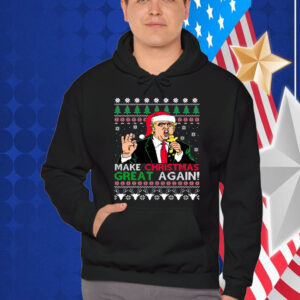 Make Christmas Great Again Funny Trump Ugly Christmas Shirt