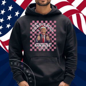 Make Christmas Great Again T-Shirt For Her, Trump Christmas Shirt