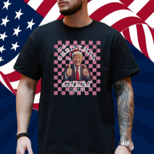 Make Christmas Great Again T-Shirt For Her, Trump Christmas Shirt