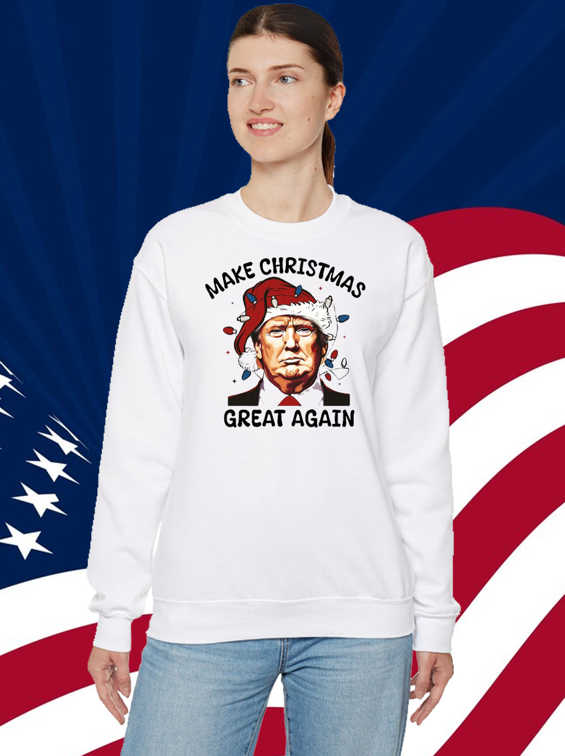 Make Christmas Great Again Trump 2024 Shirt