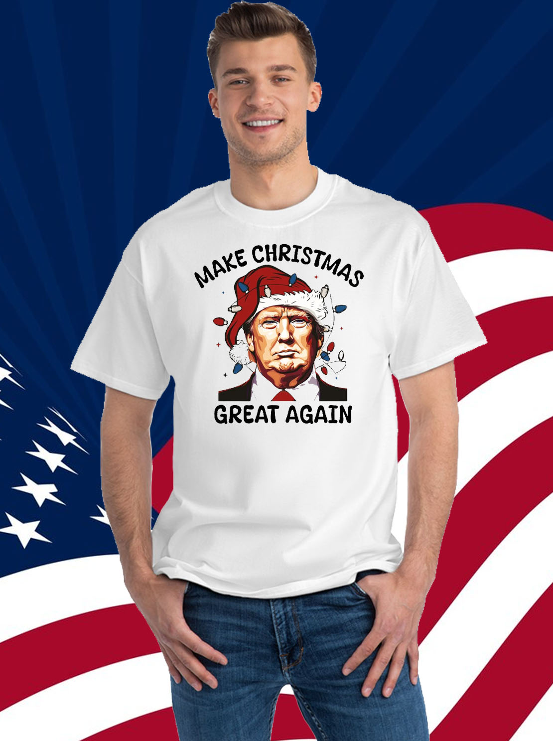 Make Christmas Great Again Trump 2024 Shirt
