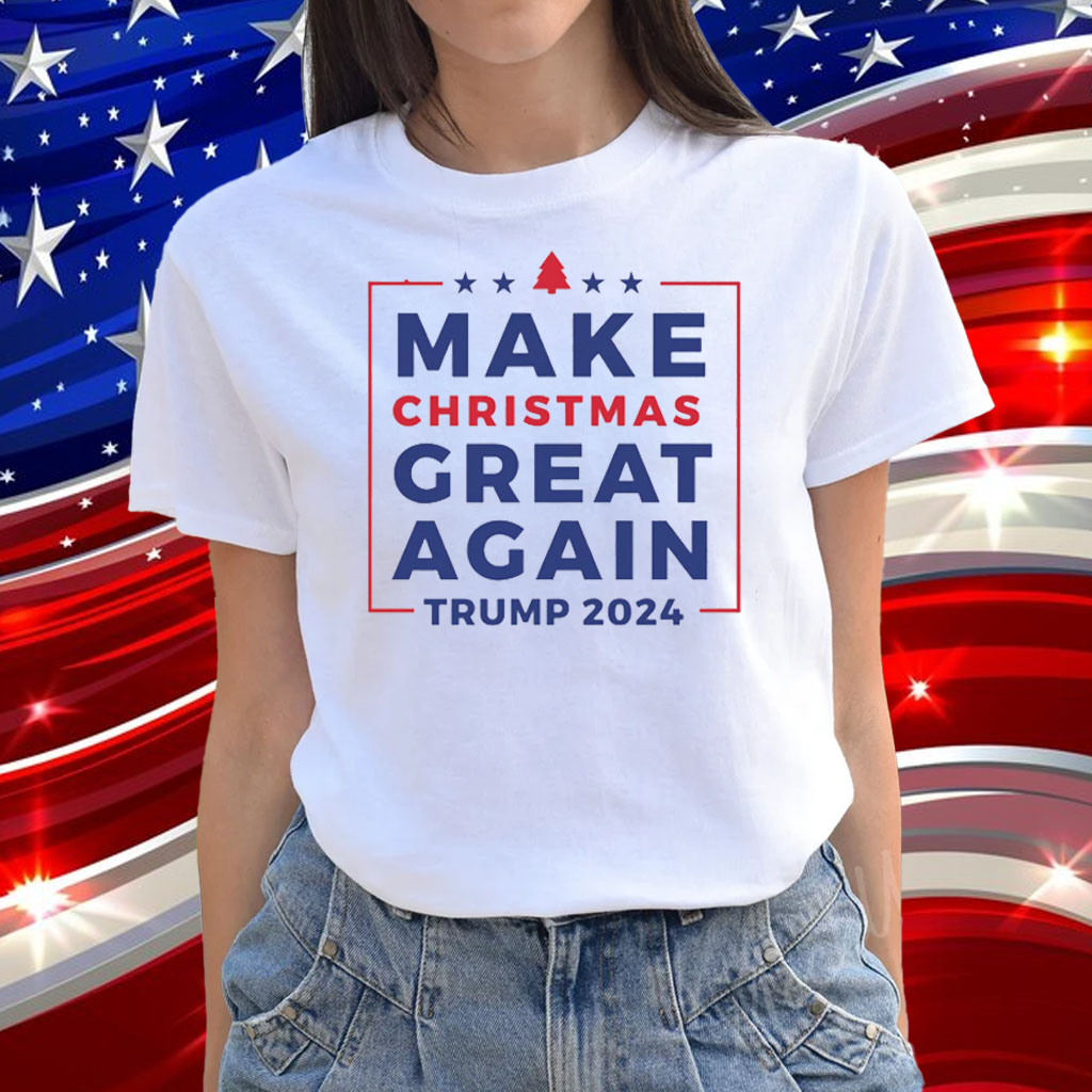 Make Christmas Great Again, Trump 2024 T-Shirt