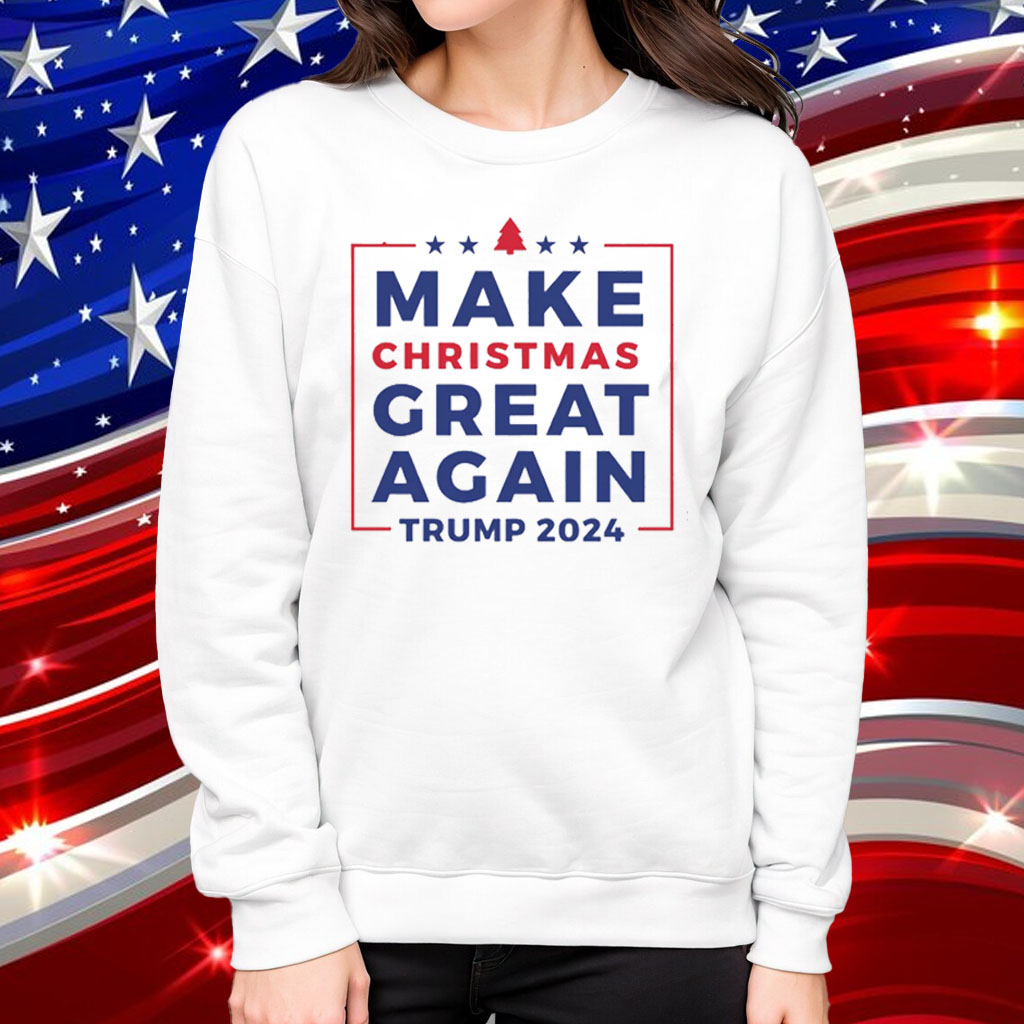 Make Christmas Great Again, Trump 2024 T-Shirt