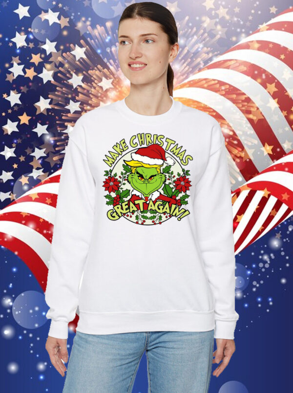 Make Christmas Great Again Trump Grinch Christmas Trump 2024 Shirt