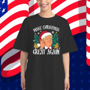 Make Christmas Great Again Trump Santa Trump Christmas Shirt