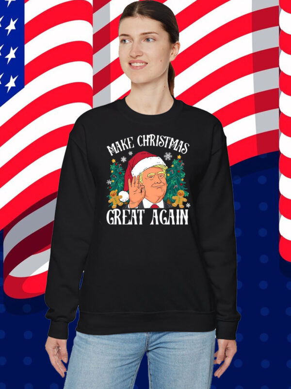 Make Christmas Great Again Trump Santa Trump Christmas Shirt