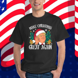 Make Christmas Great Again Trump Santa Trump Christmas Shirt