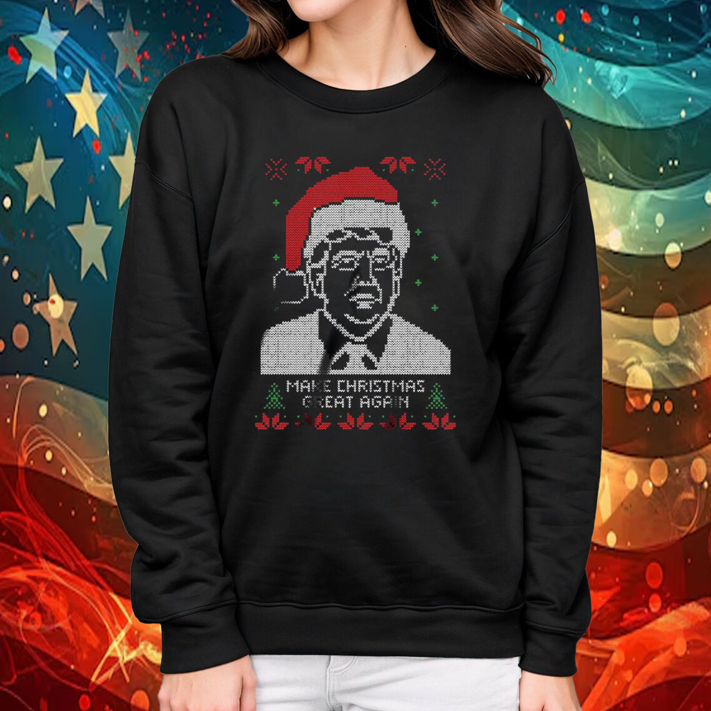 Make Christmas Great Again Trump Sweatshirt, Trump Christmas TShirt
