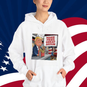 Make Fries Great Again Trump Cartoon Shirt