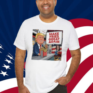Make Fries Great Again Trump Cartoon Shirt