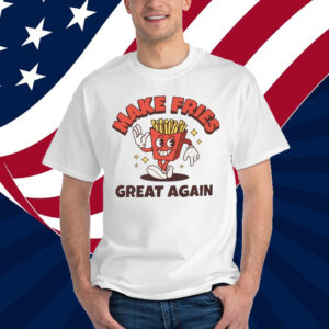 Make Fries Great Again Vintage Retro T-Shirt