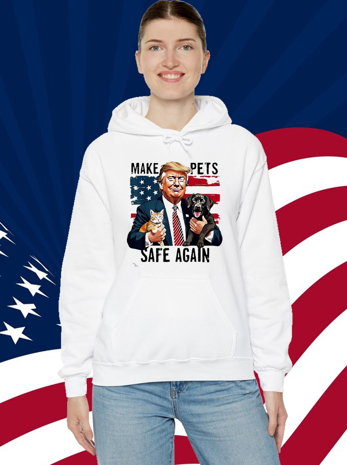 Make Pets Safe Again Trump Shirt