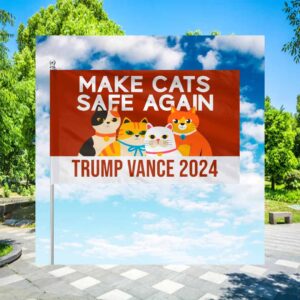 Make Pets Safe Again Trump Vance Flag