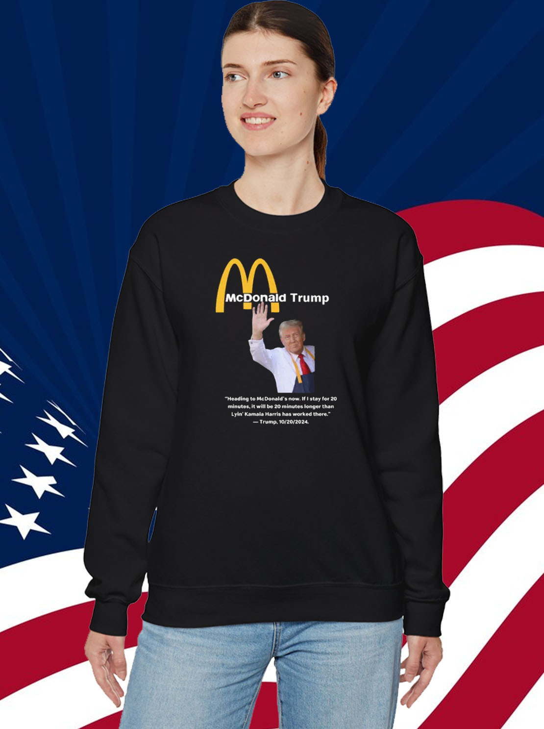 McDonald Trump , Funny Trump Fries , Donald Trump Making Fries, Trump Working at McDs