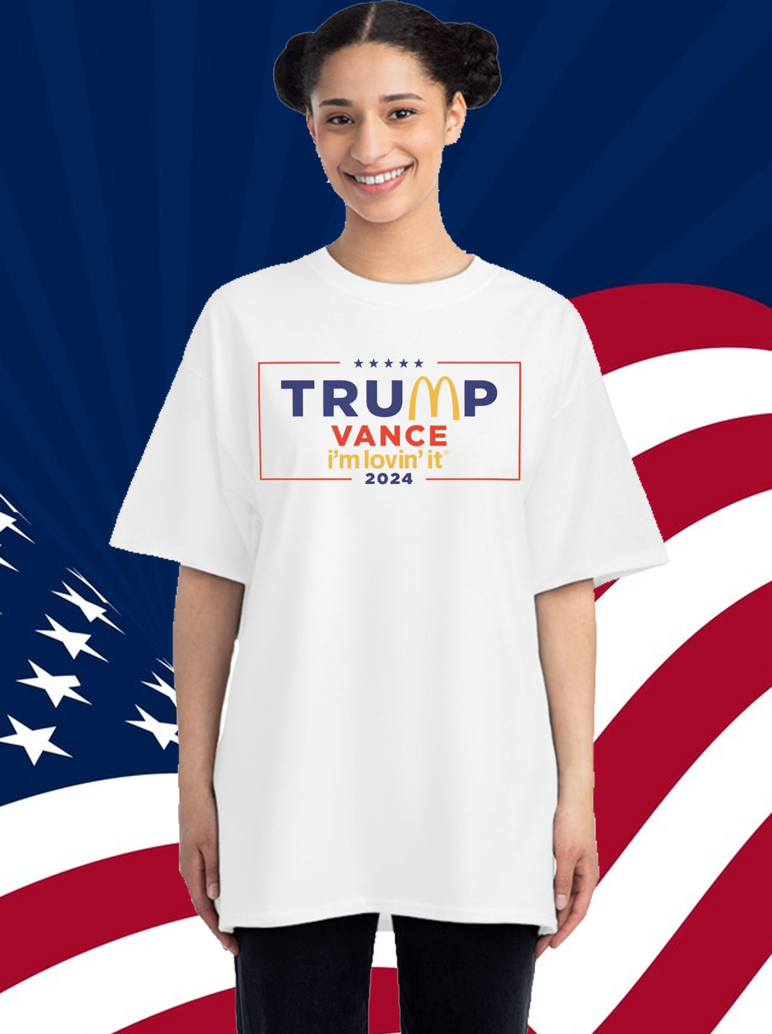 McDonald’s Trump vance I’m Lovin’ It 2024 Shirt